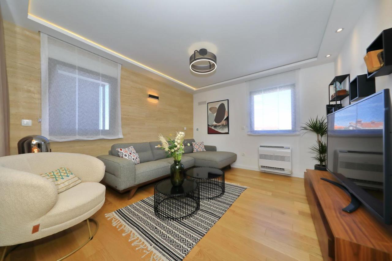 זאדאר Penthouse Diem - Private Pool With Sea View מראה חיצוני תמונה