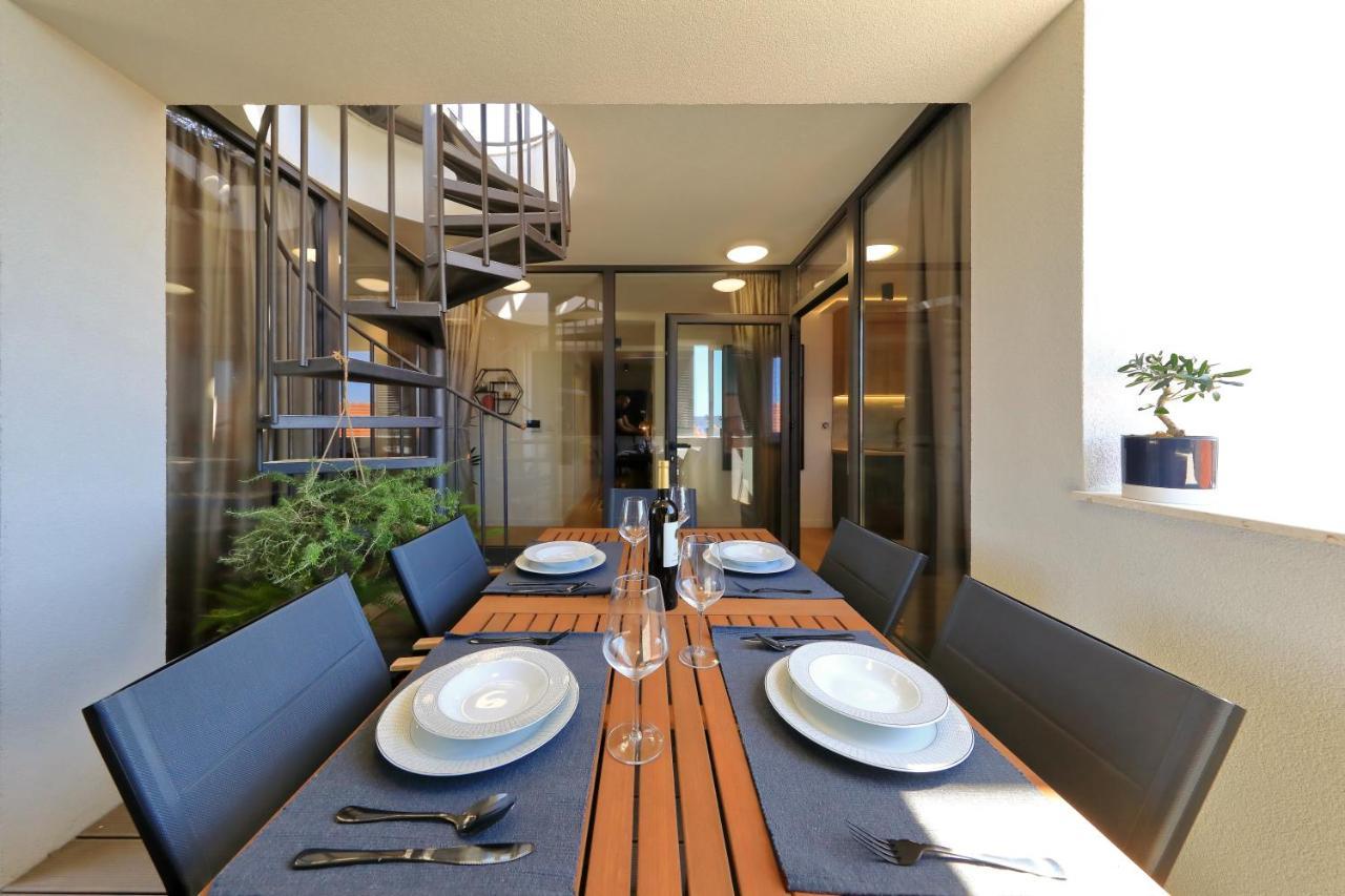 זאדאר Penthouse Diem - Private Pool With Sea View מראה חיצוני תמונה